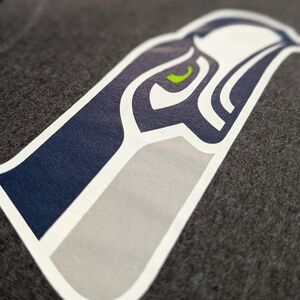 Seahawks NFL Team Apparel Mens Lrg T Shirt
